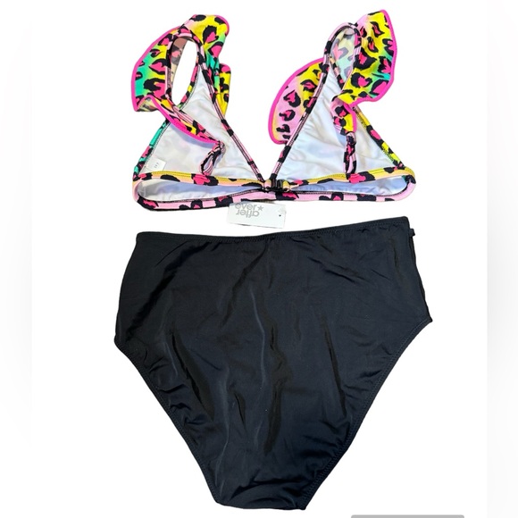 NESSI BYRD**Leopard High Waist Bikini Set**Size 8,14Y $85 - Picture 5 of 5